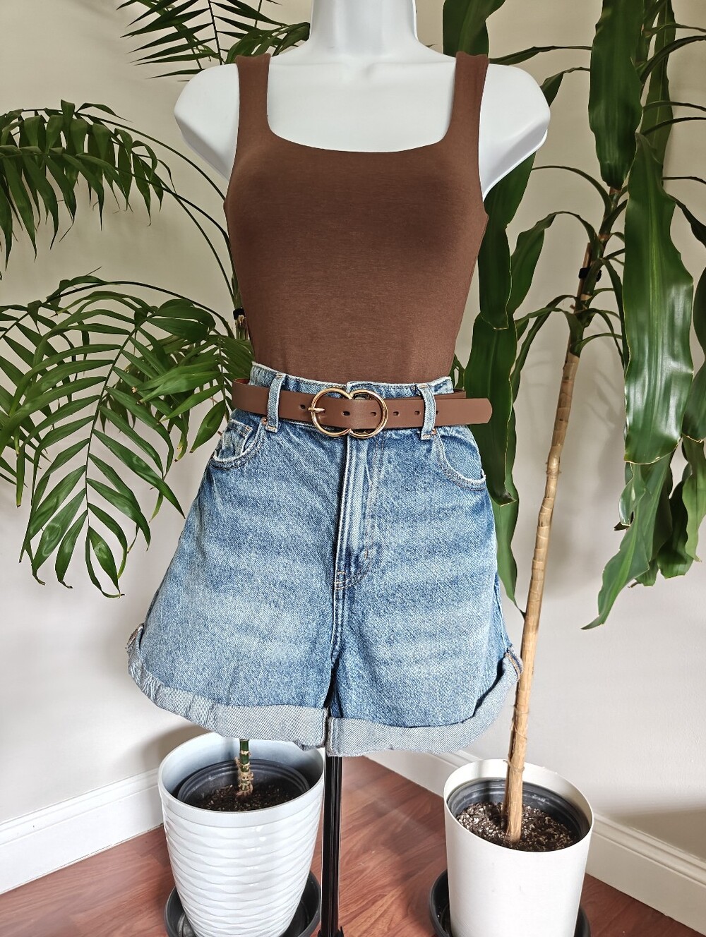 NWOT H&M Ultra High Waisted Denim Jeans